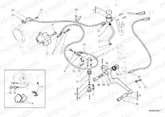 REAR BRAKE SYSTEM » BRAKING SYSTEM