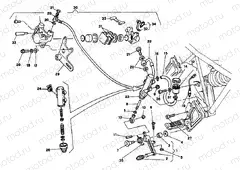 REAR BRAKE SYSTEM DM 001365 » BRAKING SYSTEM