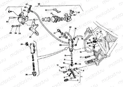 REAR BRAKE SYSTEM F.M 001364 » BRAKING SYSTEM