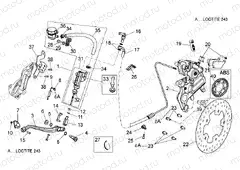 Rear brake system I