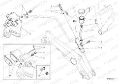 REAR BRAKE SYSTEM [MOD:M 797]
