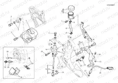REAR BRAKE SYSTEM [MOD:M 821]