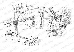 REAR BRAKE SYSTEM SUPERLIGHT » BRAKING SYSTEM