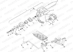 REAR BRAKE Trail Boss W968527 (4935883588B014) | REAR BRAKE Trail Boss W968527 (4935883588B014)