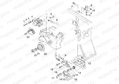 REAR BRAKE/FOOT PEDAL - A00CH33AC (4959905990C009) | REAR BRAKE/FOOT PEDAL - A00CH33AC (4959905990C009)