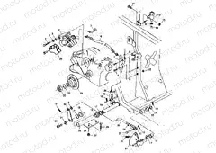 REAR BRAKE/FOOT PEDAL - W98CH50A (4945714571c011) | REAR BRAKE/FOOT PEDAL - W98CH50A (4945714571c011)