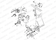 REAR BRAKE/FOOT PEDAL - W98CH50A(C)(D) (4950135013c013) | REAR BRAKE/FOOT PEDAL - W98CH50A(C)(D) (4950135013c013)