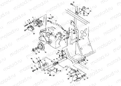 REAR BRAKE/FOOT PEDAL - W98CH50A(E)(F) (4950135013c011) | REAR BRAKE/FOOT PEDAL - W98CH50A(E)(F) (4950135013c011)