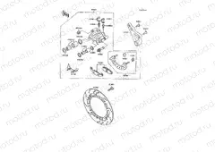 Rear Brake(ZX500B-000090-)