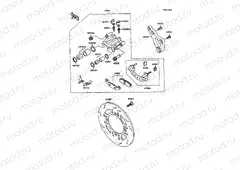 Rear Brake(ZX600C-004060-)