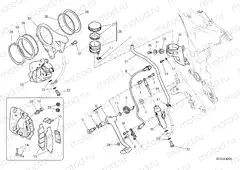 REAR BRAKING SYSTEM [MOD:MS1260GT]