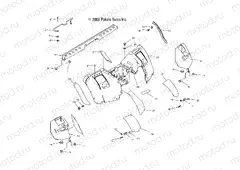 REAR CAB - A04JD32AA (4977487748A07) | REAR CAB - A04JD32AA (4977487748A07)