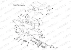 REAR CAB - A05BA25CA/CB (4994739473A04) | REAR CAB - A05BA25CA/CB (4994739473A04)