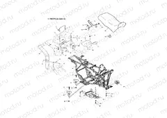 REAR CAB and SEAT - A01CK42AA (4964136413A003) | REAR CAB and SEAT - A01CK42AA (4964136413A003)