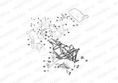 REAR CAB and SEAT - A02CK42AA/AB (4970327032A03) | REAR CAB and SEAT - A02CK42AA/AB (4970327032A03)