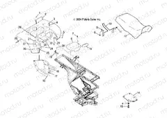 REAR CAB and SEAT - A04CA32AA/AB/FA (4994839483A04) | REAR CAB and SEAT - A04CA32AA/AB/FA (4994839483A04)
