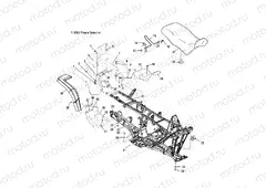 REAR CAB AND SEAT - A04CH42AQ/AR/AS/AT/AV (4987258725A03) | REAR CAB AND SEAT - A04CH42AQ/AR/AS/AT/AV (4987258725A03)