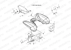 REAR CAB and SEAT - A04GJ50AA/AB/AC/AD (4986168616A04) | REAR CAB and SEAT - A04GJ50AA/AB/AC/AD (4986168616A04)