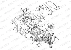 REAR CAB and SEAT - W98CH50AB (4945714571a005) | REAR CAB and SEAT - W98CH50AB (4945714571a005)