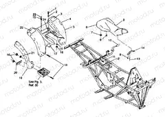 REAR CAB ASSEMBLY 6X6 350L W938739 (4924062406002A) | REAR CAB ASSEMBLY 6X6 350L W938739 (4924062406002A)