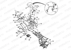 REAR CAB Magnum 2X4 W98AA42A (4945524552A006) | REAR CAB Magnum 2X4 W98AA42A (4945524552A006)