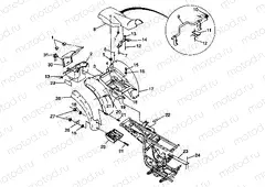 REAR CAB - S98AC42E (4945214521A006) | REAR CAB - S98AC42E (4945214521A006)