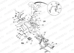 REAR CAB Trail Boss W968527 (4935883588A006) | REAR CAB Trail Boss W968527 (4935883588A006)