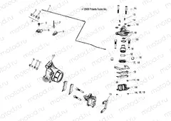 REAR CALIPER - A04CH50AO/AQ/AR/AS/AT/AV/AW/AX (4987258725B09) | REAR CALIPER - A04CH50AO/AQ/AR/AS/AT/AV/AW/AX (4987258725B09)