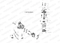REAR CALIPER - A04CH68AP/AQ/AU/CU (4987318731C09) | REAR CALIPER - A04CH68AP/AQ/AU/CU (4987318731C09)
