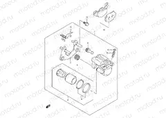 REAR CALIPER (MODEL K5/K6/K7)