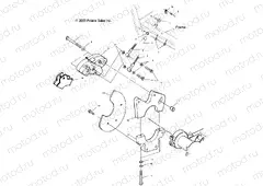 REAR CALIPER MOUNTING - A04CA32AA/AB/FA (4986248624B02) | REAR CALIPER MOUNTING - A04CA32AA/AB/FA (4986248624B02)