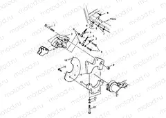 REAR CALIPER MOUNTING - W98BC50A (4944994499c002) | REAR CALIPER MOUNTING - W98BC50A (4944994499c002)