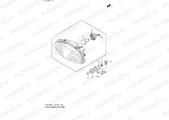 REAR COMBINATION LAMP (LT-A750XL1 P33)