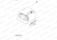REAR COMBINATION LAMP (LT-A750XZL1 P33)