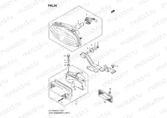 REAR COMBINATION LAMP (P17)