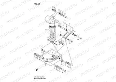 REAR CUSHION LEVER (MODEL K6/K7)