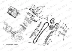 Rear cylinder timing system