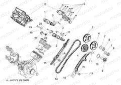 Rear cylinder timing system