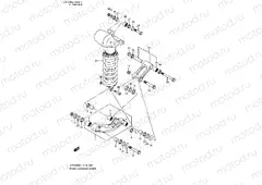 REAR DAMPER (LT-R450L1 E19)