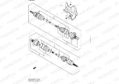 REAR DRIVE SHAFT