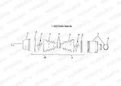 REAR DRIVE SHAFT - A04CH68AP/AQ/AU/CU (4987468746B03) | REAR DRIVE SHAFT - A04CH68AP/AQ/AU/CU (4987468746B03)