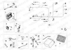 Rear electrical system