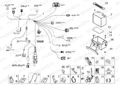 Rear electrical system