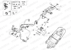 Rear electrical system