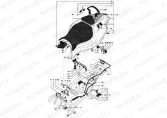Rear Fairing (double seat)