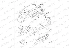 REAR FENDER & BELT GUARDS