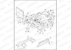 REAR FENDER & BELT GUARDS