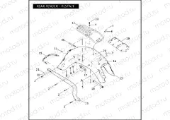 REAR FENDER - FLSTN/I