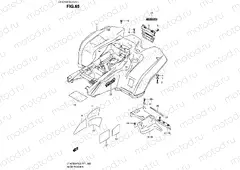 REAR FENDER (LT-A750XPZL2 P17)