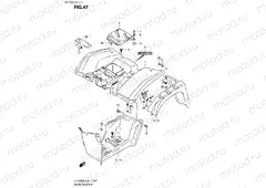 REAR FENDER (LT-F250L2 E17)
